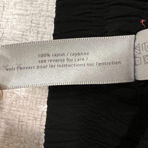 Lorimer NYC Black Flowy Mini Skirt (Medium) - Picture 5 of 5